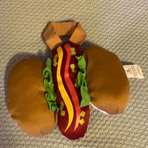 XXS dog hot dog costume
